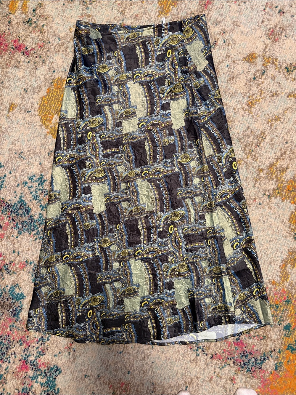 Ganni slip skirt
